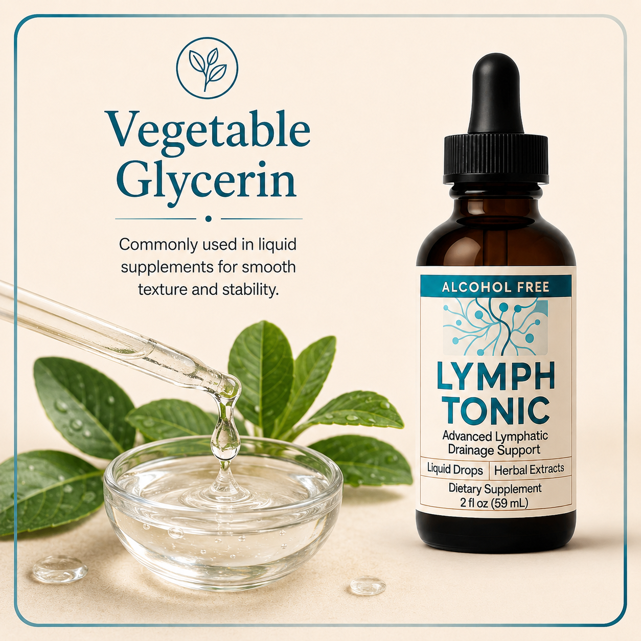 Lymph Tonic ingredient Vegetable Glycerin