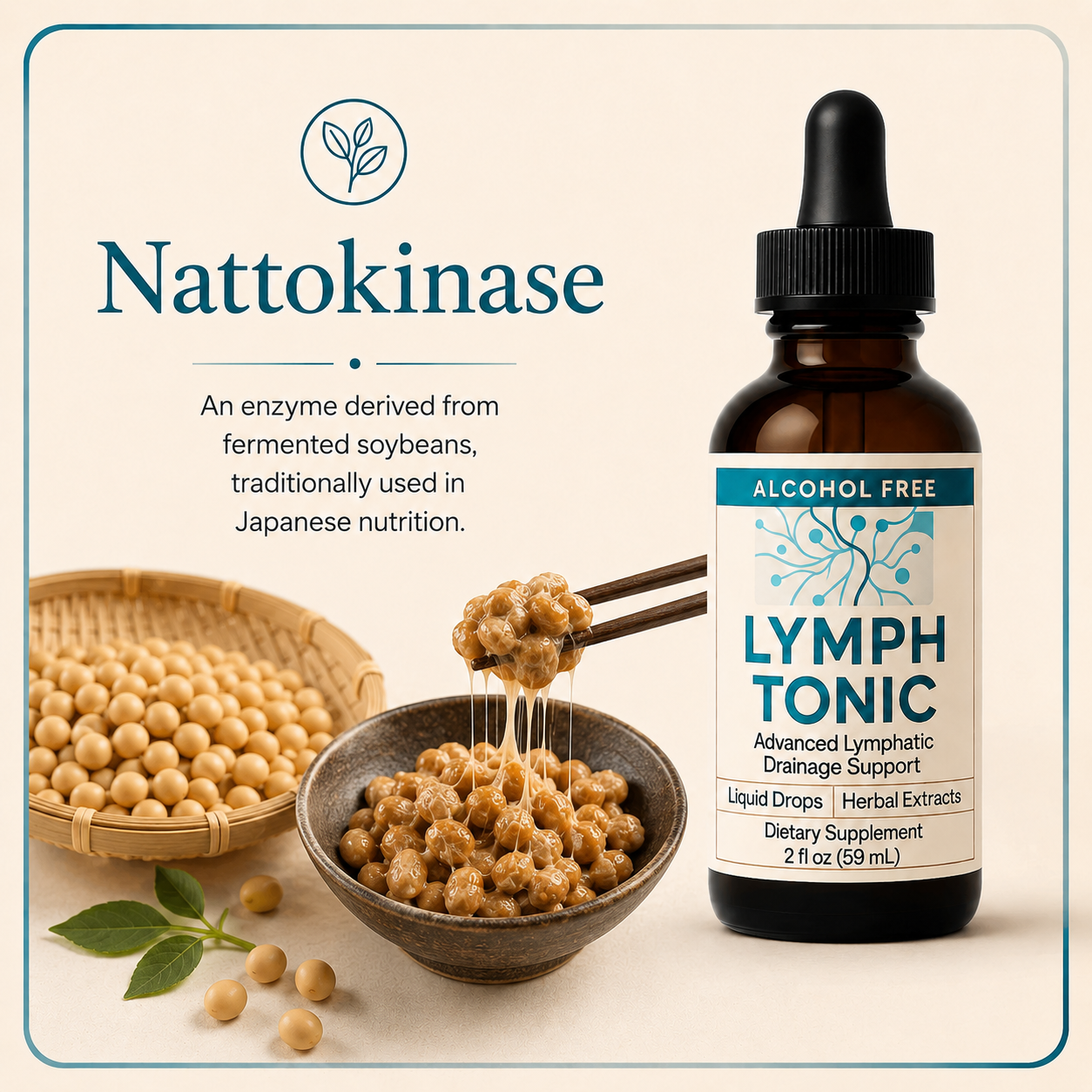 Lymph Tonic ingredient Nattokinase